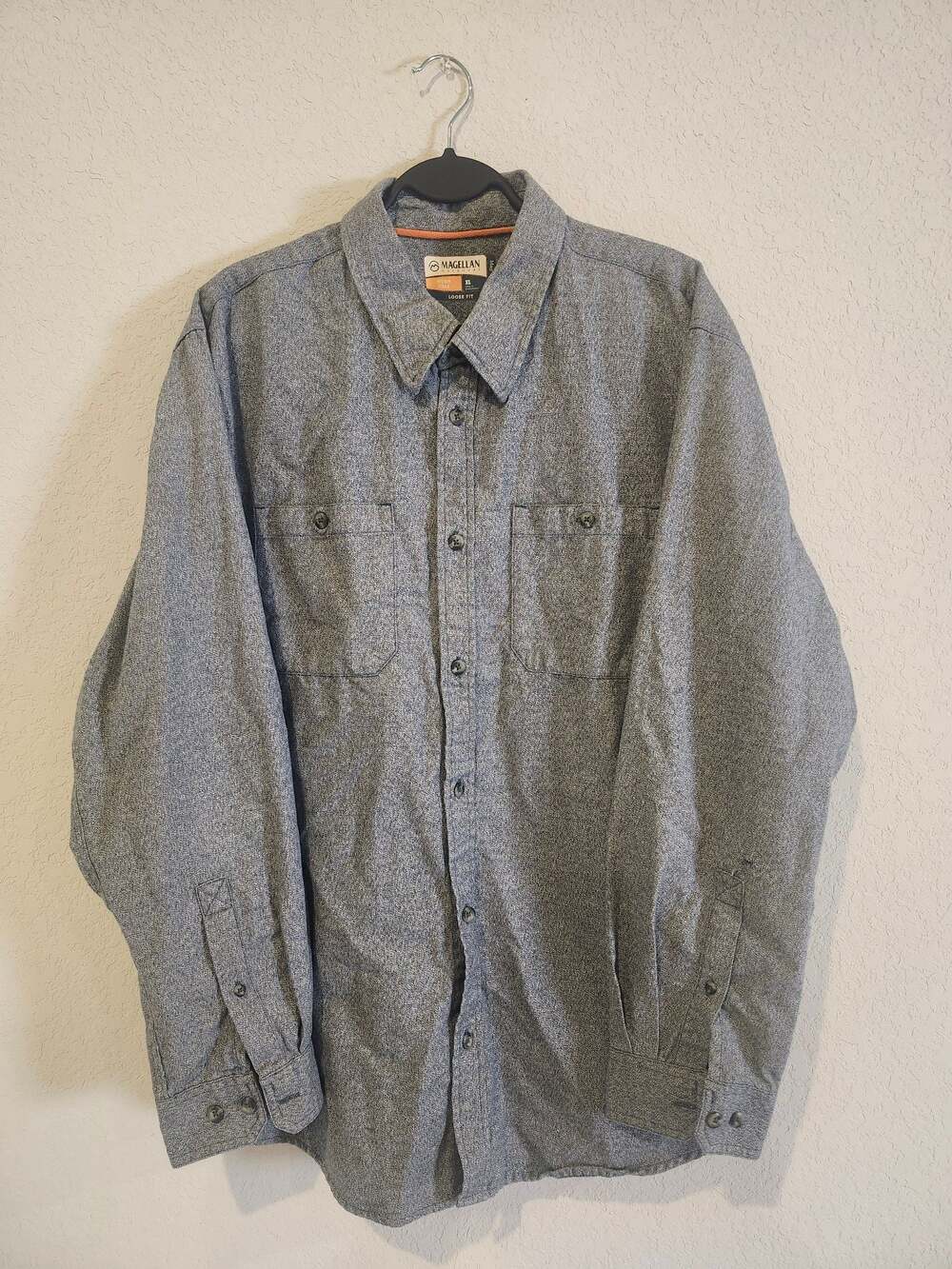 Magellan Outdoors Hunt Long Sleeve Button Down Shirt Mens XL